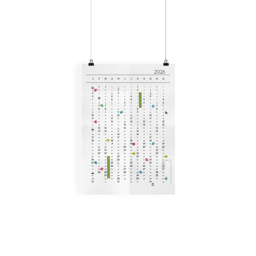 Kalender zur Planung